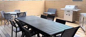 Outdoor patio in Space 88 and coworking space in Mong Kok, Hong Kong